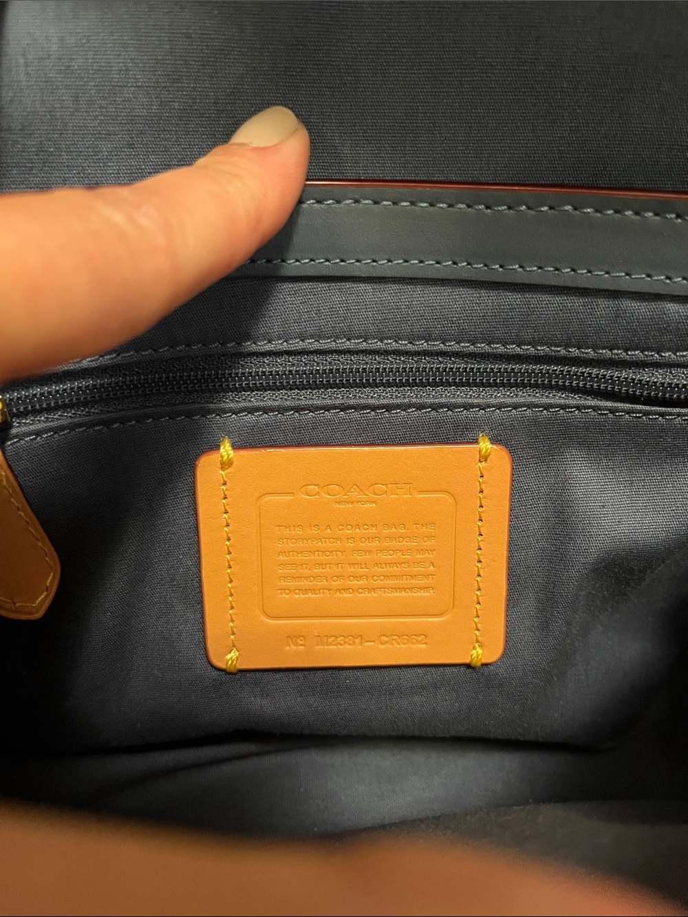 Coach Cassie denim 19 crossbody - Picture 10 of 10